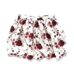 American Eagle Floral Mini Skirt